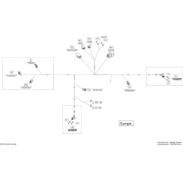 10- Electrical Harness, Frame Europe_28T1501b