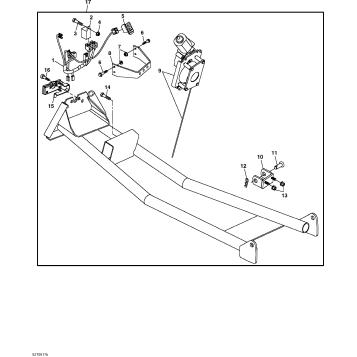 09- Optional Mounting Frame, Front Blade