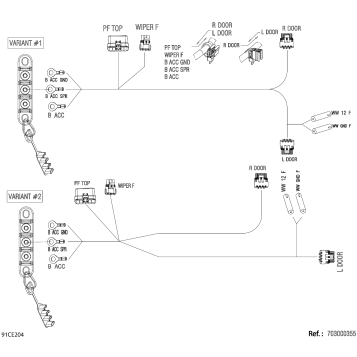 08- Electric - Roof Harness - 710007905