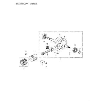 01- Crankshaft And Pistons (172a-10)
