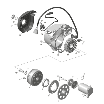 01- ROTAX - Magneto and Electric Starter