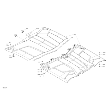 07- Body - Roof Section - XRS
