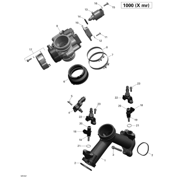 02- Air Intake Manifold And Throttle Body _18R1507