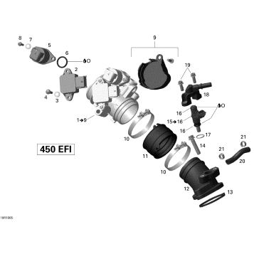 02- Air Intake Manifold And Throttle Body