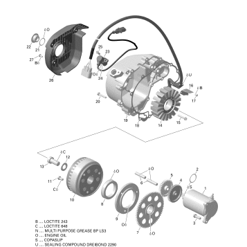 01- Rotax - Magneto And Electric Starter