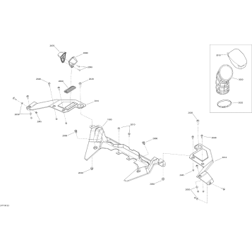 09- Body And Accessories 6X6 - 650 EFI - Squadron Green - Rear