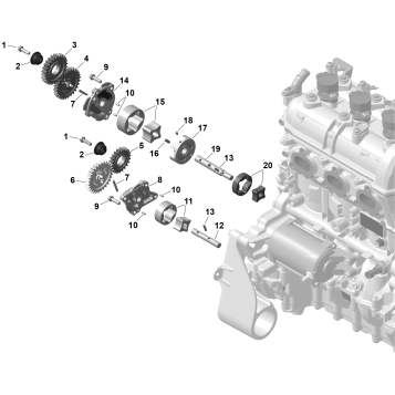 01- ROTAX - Oil Pump