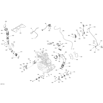 01- Engine - 1000 EFI - 6X6