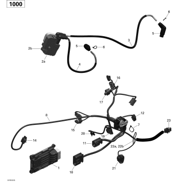 10- Engine Harness and Electronic Module - 6x6
