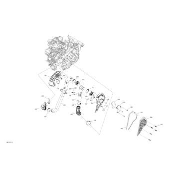 01- Engine - 1000R EFI - Packages DPS - CVT Filter