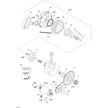 04- Rewind Starter and Electrical Starter