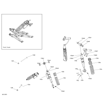 07- Shocks Maverick X3 - Turbo R - XRSDPS