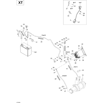 10- Battery and Accessories XT