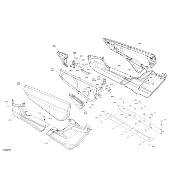 09- Body - Door Section - XRC - Orange