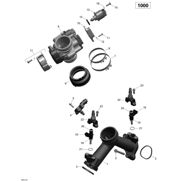 02- Air Intake Manifold And Throttle Body _18R1516