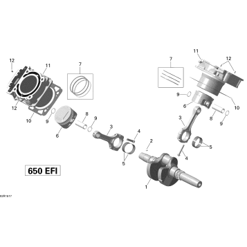 01- Crankshaft, Piston And Cylinder _02R1517