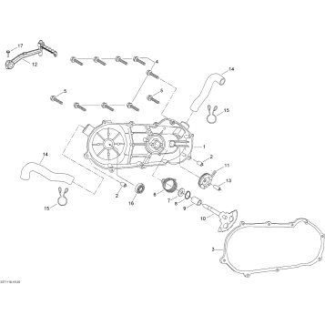 05- CVT Cover And Kick Stater