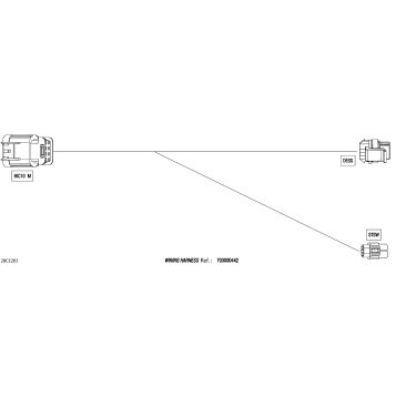 08- Electric - Key Wiring Harness - 710008864