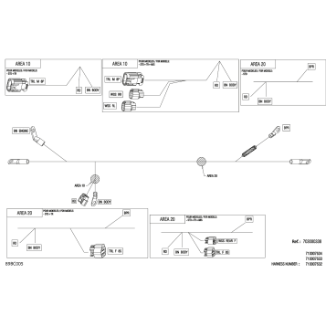 08- Electric - Voltage Regulator Wiring Harness - 710007634