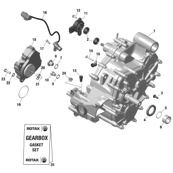 01- ROTAX - GearBox And Components
