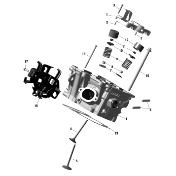 01- ROTAX - Cylinder Head