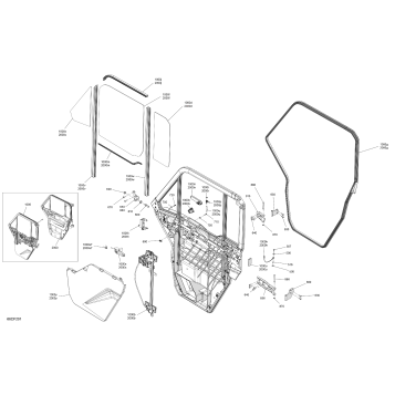 07- Enclosure Cab - Front Doors