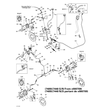 06- Hydraulic Brake (7489) (7448 From Sn V000709)