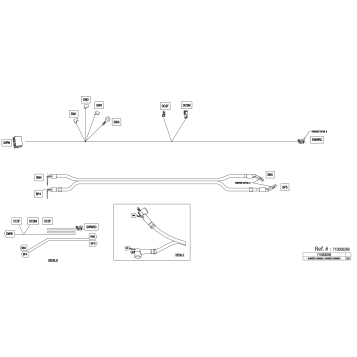 08- Electric - Winch Wiring Harness - 710008266