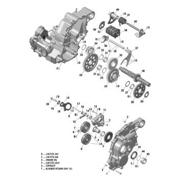 01- ROTAX - Gear Box 2 - 420684828