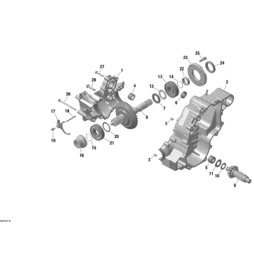 01- Rotax - Gear Box 1 - 420686217