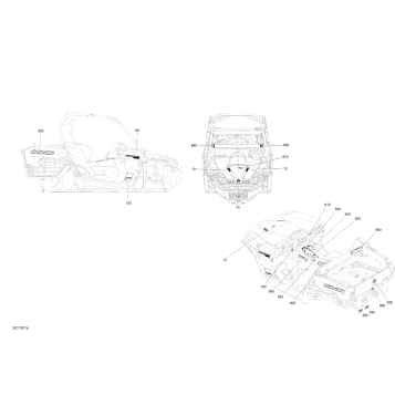 09- Decals Commander Non MAX 800R - Package STD