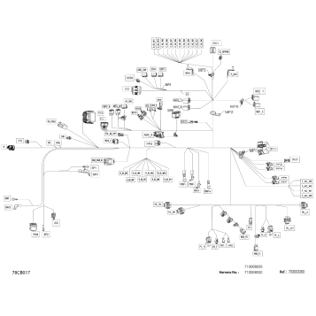 08- Electric - Main Harness - 710008029 - Model with ABS