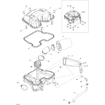 02- Air Intake Silencer