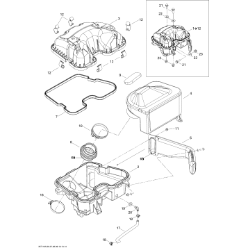 02- Air Intake Silencer