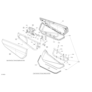 09- Body Side Part Maverick X3 Sunburst Yellow Models - Package XMR