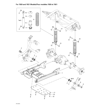 08- Rear Suspension (for 7920 And 7921 Models)
