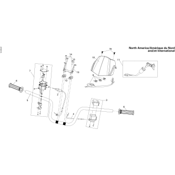 07- Handlebar North America, International