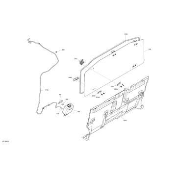 07- Enclosure Cab - Back Wall