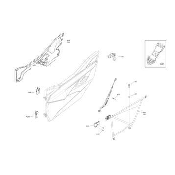 09- Body Maverick Trail - 800 - Red - Door Section