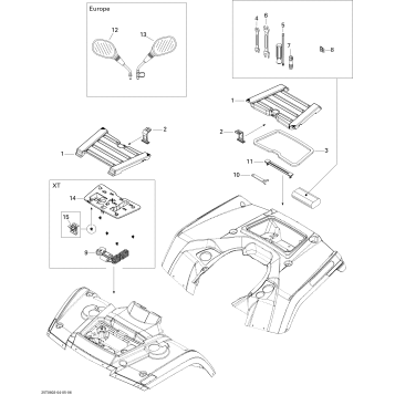 09- Front and Rear Trays XT