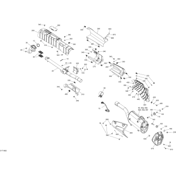 01- Exhaust - 650 EFI