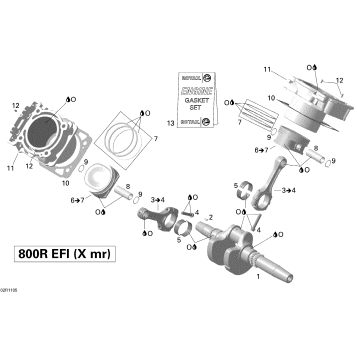 01- Crankshaft, Piston And Cylinder
