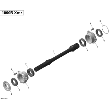 08- Drive Shaft - 1000R EFI
