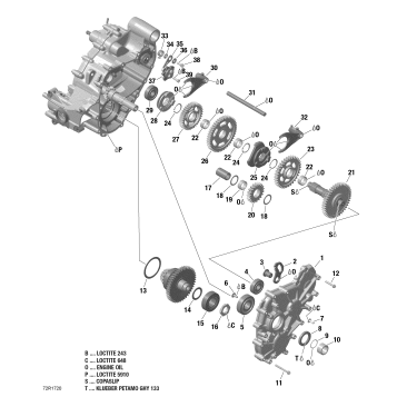 01- Gear Box and Components - GBPS - Package PRO