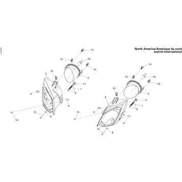 10- Headlights America, International