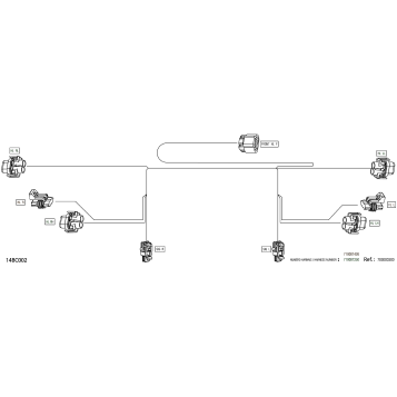 08- Electric - Front Wiring Harness - 710007426