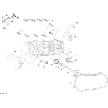05- CVT Cover And Kick Stater