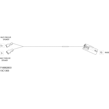10- Electrical Harness Speaker