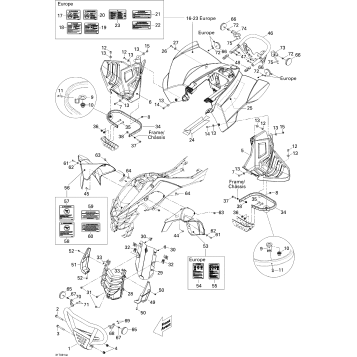 09- Body And Accessories, Front View X