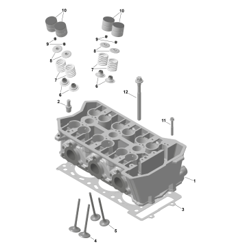 01- ROTAX - Cylinder Head